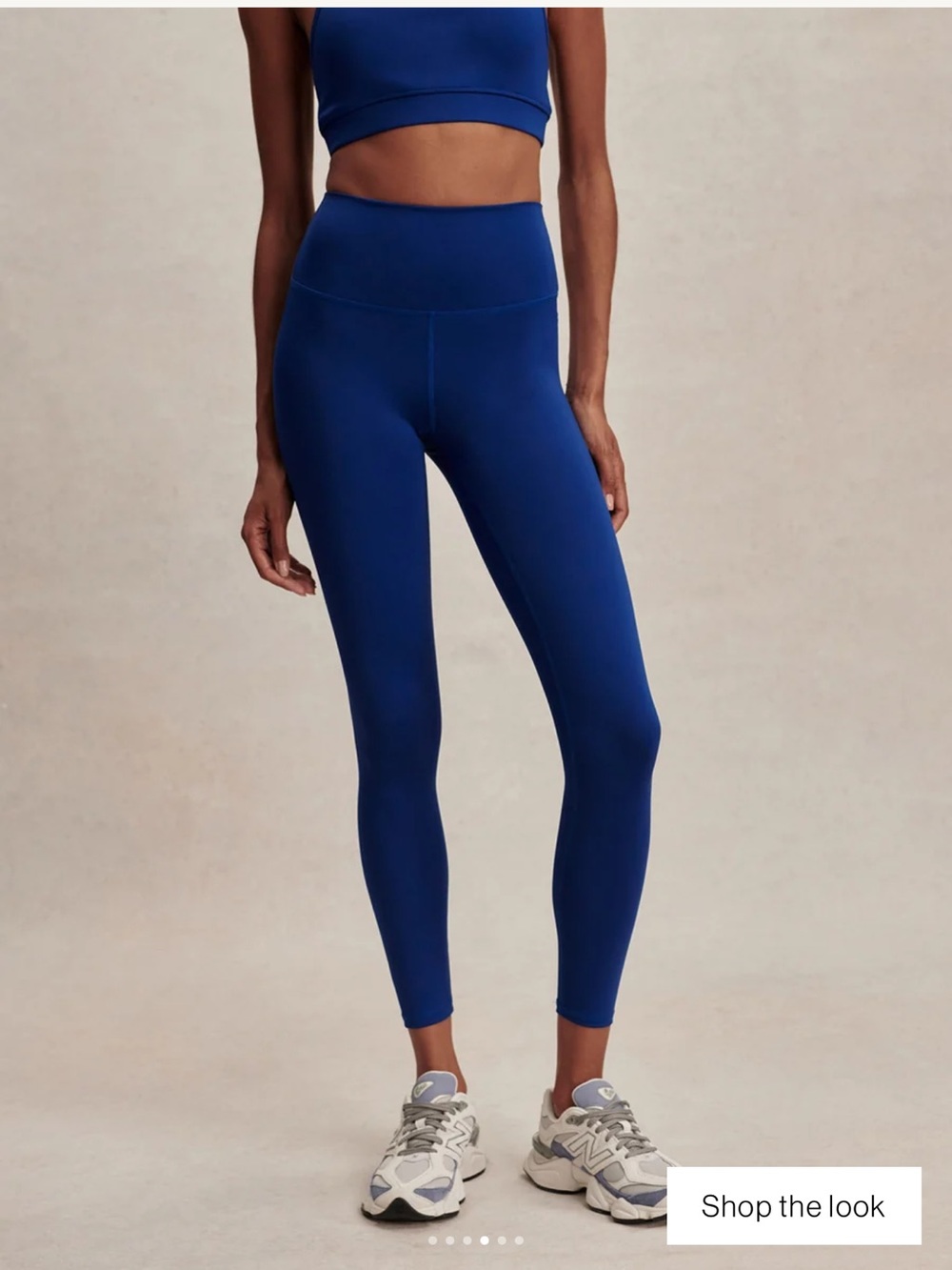 Varley Assure High-Rise 25" Sodalite Blue Leggings Women's Size XS